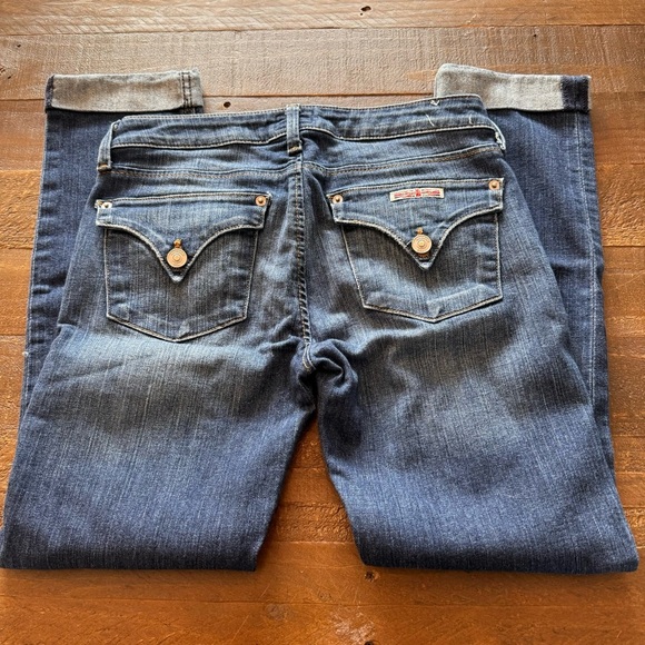 Hudson‎ Bacara Crop Straight Cuffed Jean 26 - Picture 4 of 5